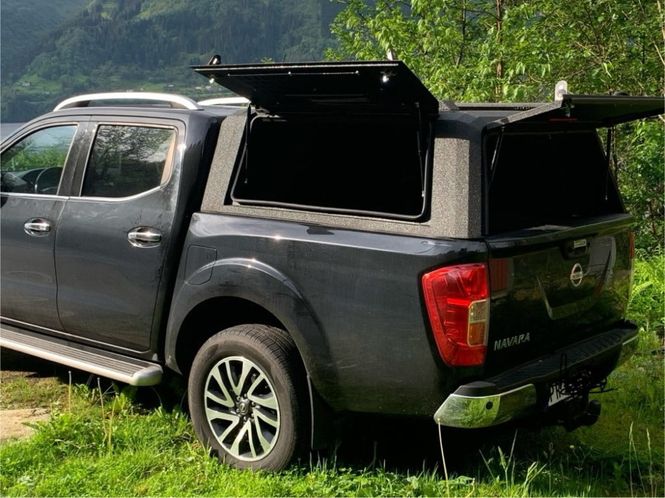 Hovedbilde Hardtop T80 Line-X lakkert Nissan NAVARA DC (4 dører)  2016+