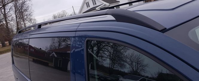 Hovedbilde  Mercedes Vito Takrails Lang Sort W639 W447 EQV A2,L2 Original T