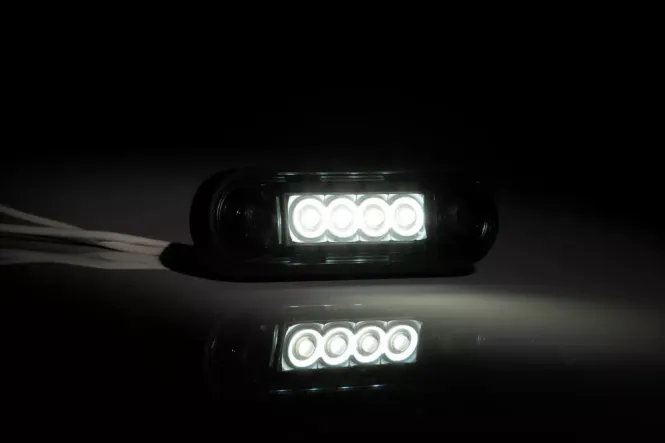 Hovedbilde Posisjonslys E73 H LED hvit black edition 