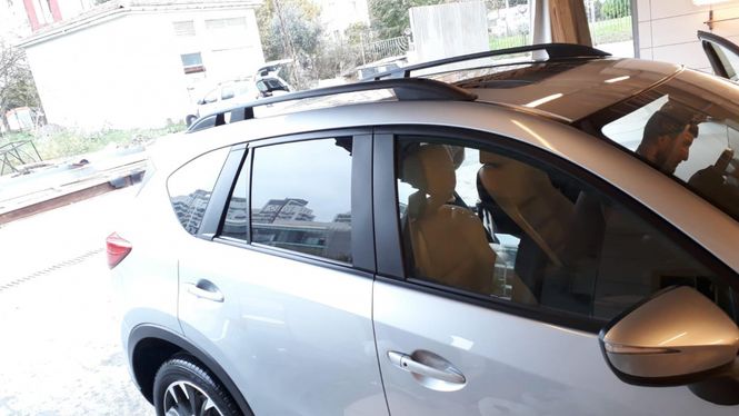 Hovedbilde Takrails Mazda CX-5 2018-> Sort 2 stk.